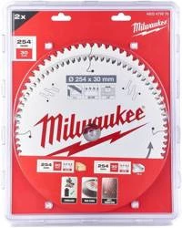 Tarcze do drewna 254x30mm 2szt Milwaukee 4932479576