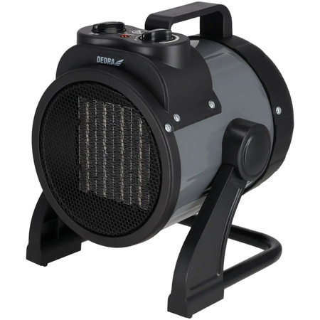 Nagrzewnica elektryczna PTC 2,0kW okrągła czarna Dedra DED9930C2