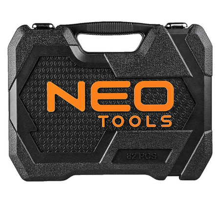 KLUCZE NASADOWE 1/2'' 1/4'' 82szt NEO TOOLS 08-672