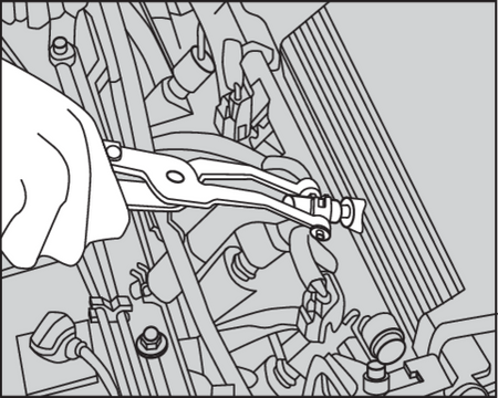 Szczypce do opasek i przewodów gumowych 2 szt. Yato YT0645