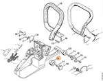 STIHL AMORTYZATOR PIERŚCIENIOWY PIŁY 1121-790-9904