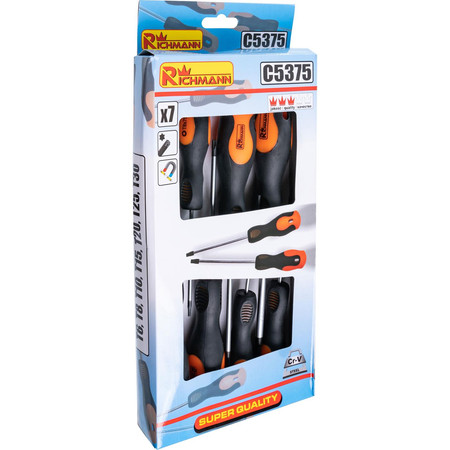 Wkrętaki torx zestaw 7szt Richmann C5375