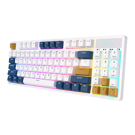 Bezprzewodowa klawiatura mechaniczna Royal Kludge RK89 RGB, Lemon switch (biała) (QWERTY)