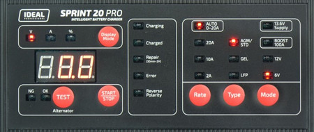 Prostownik 6/12V Ideal SPRINT 20 PRO