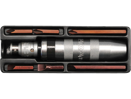 Wkrętak udarowy + 6 bitów Yato YT2801