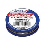 Lut z topnikiem 1,5mm 50g 50%SN Dedra 31L51505