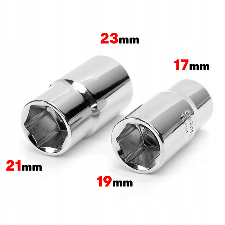 Klucz do kół 1/2'' teleskopowy rozsuwany 17-23mm Verke V81258