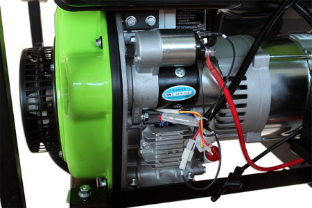 Generator Agregat Prądu Budowlany AVR Diesel Zipper ZI-STE6700DH