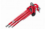 ZESTAW KLUCZY TORX DŁUGICH 9SZT SCHMITH SQKT-2