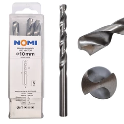 Wiertło do metalu 5 szt. 10mm Nomi hrc vector do stali tworzyw drewna żeliwa 
