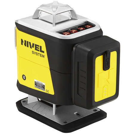 Laser krzyżowy (czerwony) 4x360 Nivel System CL5R + czujnik statyw zestaw