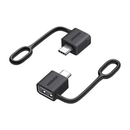 Adapter USB-C do USB-A Ugreen LS503, 2 sztuki (biały)