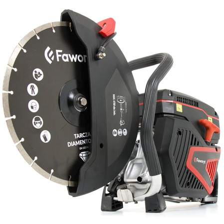 Przecinarka spalinowa 4.8KM do stali, betonu, asfaltu Faworyt TPB7435