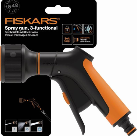 PISTOLET ZRASZAJĄCY 3-FUNKCYJNY FISKARS 1065483