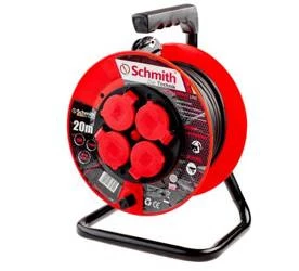 PRZEDŁUŻACZ BĘBNOWY 3x1,5mm 25m SCHMITH SPPL-1-25