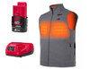 KAMIZELKA PODGRZEWANA SZARA L M12HVGREY1 MILWAUKEE  4932480102