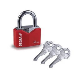 Kłódka romb żeliwna w osłonie 30mm Dedra 11U110