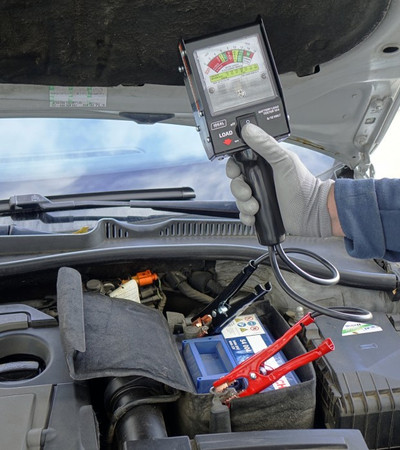 Tester akumulatorów obciążeniowy 6/12V Ideal LBT104