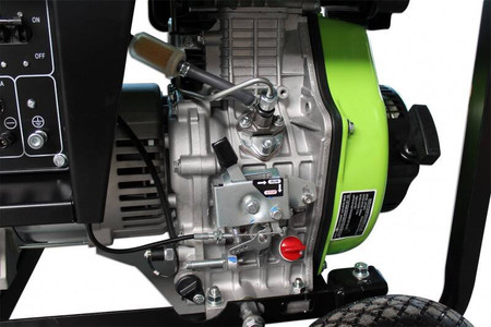 Generator Agregat Prądu Budowlany AVR Diesel Zipper ZI-STE6700DH