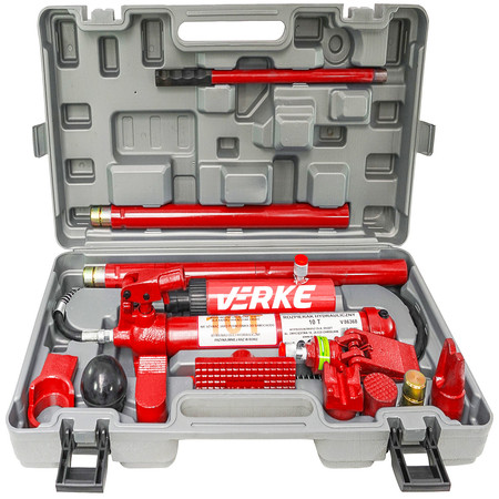Rozpierak hydrauliczny 10T Verke V86368 + Akcesoria