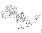 STIHL KOŁO NAPĘDU ŁAŃCUCHA PIŁY 0.325", 7-zębów 1123-640-2074