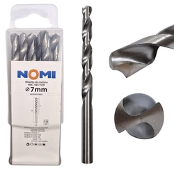 Wiertło do metalu 10 szt. 7mm Nomi hrc vector do stali tworzyw drewna żeliwa 