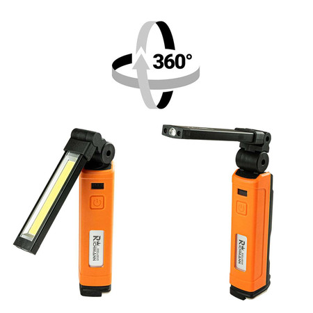 Lampa akumulatorowa magnetyczna 5W+1W RICHMANN C6824