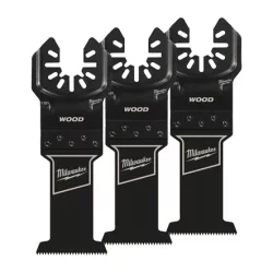 Brzeszczoty do drewna 3szt 35mm Milwaukee 48851103