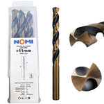 Wiertło do metalu 5 szt. 11mm Nomi hrc pro do stali tworzyw aluminium drewna
