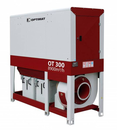 Odciąg do trocin OPTIMAT OT 8900 m3h seria 300 z falownikiem