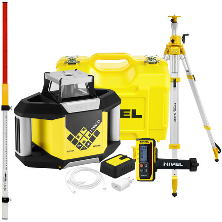 Niwelator laserowy (czerwony) Nivel System NL320R Digital + zestaw
