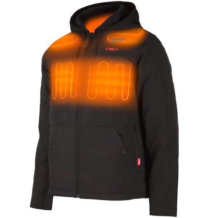 Kurtka podgrzewana czarna M pikowana M12 HPJBL2 Milwaukee 4932480072