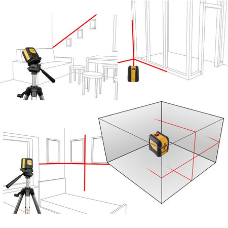LASER KRZYŻOWY SAMOPOZIOMUJĄCY LAMIGO CROSSX1G