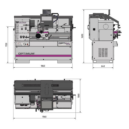 Tokarka centrująca Optimum OPTIturn TZ 4V DPA 32-3 3432247