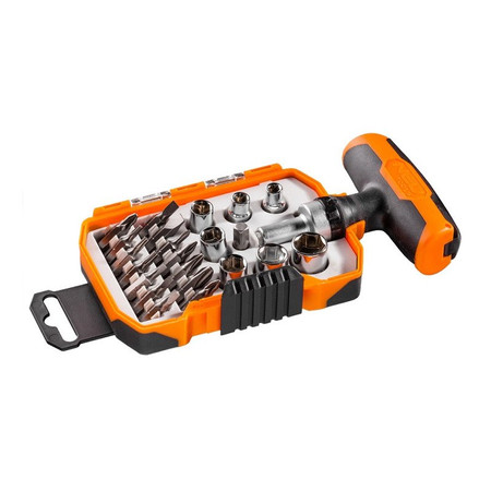 Zestaw bitów z uchwytem 22 el. NEO Tools 06-080