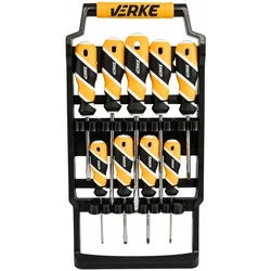 Zestaw wkrętaków 9szt S2 premium line Verke V86420