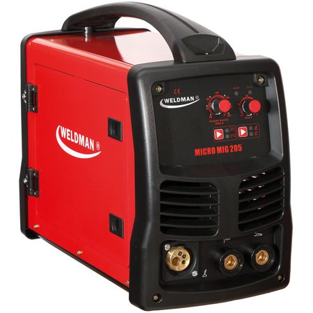 Spawarka półautomatyczna 230V MICRO MIG 205 Weldman 103106
