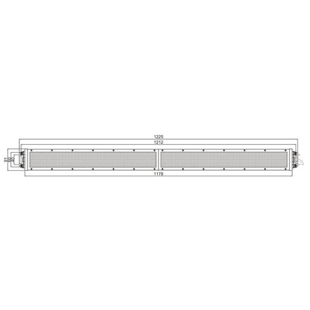 Lampa Diodowa 112W 1210mm Optimum 3351033