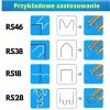 Zgrzewarka do plastiku 4V 550 ST. Celsjusza USB Dedra DED7526