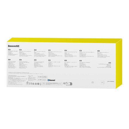 Baseus K01A bezprzewodowa klawiatura różowa