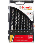 Komplet Wierteł Do Betonu 3-10mm SCHMITH SQWW-02