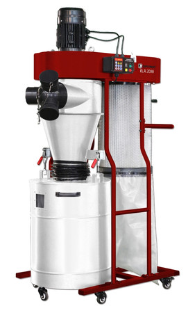 Odciąg cyklonowy OPTIMAT RLA 2000 1450m3/h 230V - zdalne sterowanie na pilota