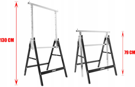 Kobyłka stojak warsztatowy regulowany Verke V33128