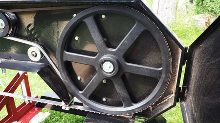 Trak taśmowy spalinowy OPTIMAT Timberland TMG 660S z osłoną taśmy i elektrycznym sterowaniem góra/dół