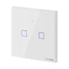 Dotykowy włącznik światła WiFi + RF 433 Sonoff T1 EU TX (2-kanałowy)