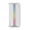 Obudowa komputerowa Darkflash DK151 LED (biała) + 3 wentylatory RGB