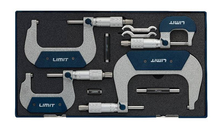 Zestaw mikrometrów MMA 0-100 mm Limit 272370503