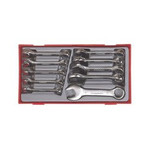 KLUCZE PŁASKO-OCZKOWE 10-19mm TENGTOOLS 109470104