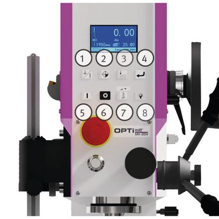 Wiertarko-frezarka Optimum OPTImill MH 3DV 3337130