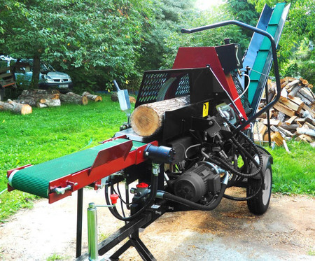 Piło-łuparka spalinowa 20 ton OPTIMAT Titanium CLS 20-S 380